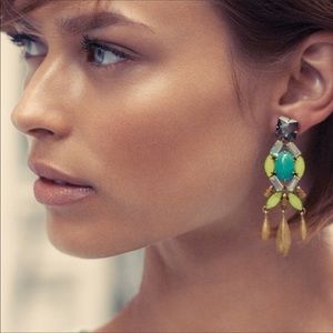 Stella & Dot Jardin chandelier earrings